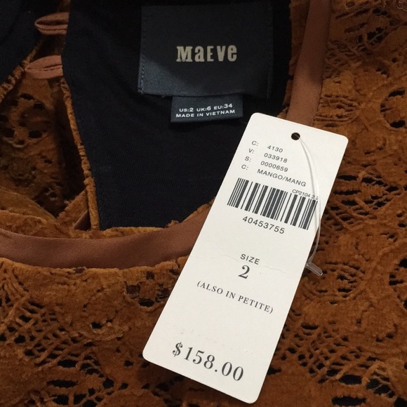 Anthropologie Maeve Amis Dress NWT SZ 2 - Picture 8 of 8